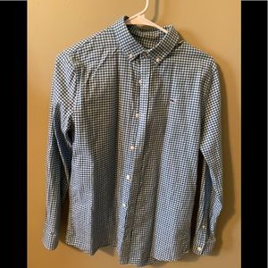 Vineyard Vines Flannel button down youth size Large